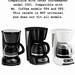 Univen 4 cup Glass Coffeemaker Carafe Compatible with Oster Coffeemaker Model 3301 Mr. Coffee TF4 TF5