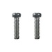 Univen Trimmer Case Cover Screws Compatible with Andis Outliner Trimmers Replaces 04023 2 Pieces