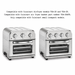 Univen Stainless Steel Upgraded Air Fryer Basket Compatible with Cuisinart Airfryer Oven TOA-26 TOA-28