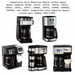 Univen 12 Cup Coffee Carafe Pot Compatible with Hamilton Beach 46300 46310 49933 49350 49954 49957 49966 49976 49980