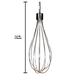 Univen Stainless Steel Wire Whisk Compatible with Cuisinart CSB-77WA CSB-76 CSB-77 CSB-79 CSB-80 CSB-85 HB-154PC