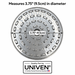 Univen Stainless Steel Percolator Basket Lid fits Presto 0281103 0281104 0281105 44199