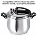 Univen Pressure Cooker Gasket Compatible with Bene Casa Stainless Steel 5.3 Quart model BC-33868