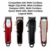 Univen Clipper Cam Follower Compatible with Wahl Cordless Designer, Senior, Legend, Magic Clip, 2 PACK
