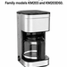 Univen 10 Cup Coffee Maker Carafe fits Krups KM203 KM203D50