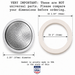 Univen 2.25" (57mm) Espresso Filter and Gasket Seals Compatible with Bialetti 3 Cup Aluminum Espresso Makers