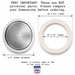 Univen 2.5" (64mm) Espresso Filter and Gasket Seals Compatible with Bialetti 6 Cup Aluminum Espresso Makers