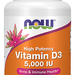 Now Foods Vitamin D-3 5000 IU - 120 Softgels