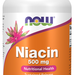 Now Foods Niacin 500 Mg Sustained Release - 250 Tablets