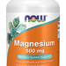 Now Foods Magnesium 500 Mg - 120 Veg Capsules