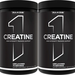 -Rule 1 Creatine 100% Micronized Creatine Monohydrate - 750 Grams (150 Servings) (2 x 75 Serving Btls) TWINPACK