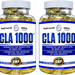 Hi Tech Pharmaceuticals CLA 1000 - 180 Capsules (2  x 90 Cap Bottles)  TWINPACK