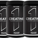 -Rule 1 Creatine 100% Micronized Creatine Monohydrate- 1125 Grams (225 Servings) (3 x 75 Serving Btls)  3-PACK