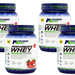 Performance Inspired Nutrition WHEY Protein  Strawberries & Cream - 8 Lb (4 x 2 Lb Btls)  *Best by date 3/26