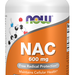 Now Foods NAC N-Acetyl-L-Cysteine 600 Mg - 120 Capsules