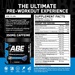 ABE Ultimate Pre-Workout Blue Raspberry   - 30 Servings