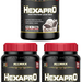 -AllMax Nutrition HexaPro Blend of 6 Sustained-Release Proteins  Cookies & Cream - 6 Lb (3 x 2 Lb Btls) 3 PACK
