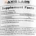 Axis Labs Creatine Monohydrate Powder - 1000 Gram (2 x 500 Gram Bottles) TWINPACK