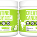 Bucked Up Creatine Candy  Green Apple - 48 Servings (2 x 24 Serving Btls) TWINPACK