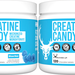 Bucked Up Creatine Candy  Blue Raz - 48 Servings (2 x 24 Serving Btls) TWINPACK