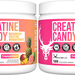 Bucked Up Creatine Candy  Tropical Blast  - 48 Servings (2 x 24 Serv. Btls)  TWINPACK