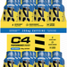C4 Energy Shots 2 oz  Frozen Bombsicle - 24 Bottles (2 x 12 Bottles)  TWINPACK