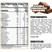 Axe & Sledge Home Made Whole Foods Meal Replacement Double Chocolate Brownie - 25 Servings