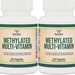 Double Wood Supplements Methylated Multi-Vitamin - 2 x 120 Capsule Bottles TWINPACK