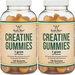Double Wood Supplements Creatine Gummies - 2 x 120 Gummies TWINPACK