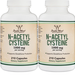 Double Wood Supplements N-Acetyl Cysteine - 2 x 210 Capsule Bottles TWINPACK