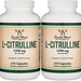 Double Wood Supplements L-Citrulline - 2 x 210 Capsule Bottles TWINPACK