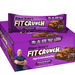 Fit Crunch Snack Size Bars Chocolate Brownie - 9 Bars (46g Size)
