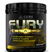 Core Nutritionals FURY Black Hardcore Pre-Workout Acid Rain (Lemon Italian Ice) - 20/40 Servings
