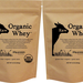 Raw Organic Grass Fed Whey Protein  Unflavored - 24 oz 28 Servings (2 x 12 oz Bags) TWINPACK