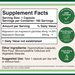 Double Wood Supplements Magnesium Glycinate 400 Mg - 3 x 180 Capsule Bottles  3 PACK