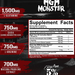 5% Nutrition HGH Monster - 180 Capsules