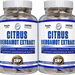 Hi Tech Pharmaceuticals Citrus Bergamot Extract - 200 Capsules (2 x 100 Capsule Bottles)  TWINPACK