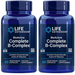 Life Extension BioActive Complete B-Complex - 2 x 60 Capsule Bottles TWINPACK