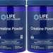 Life Extension Creatine Powder Creatine Monohydrate - 2 x 300 Grams TWINPACK