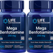 Life Extension Mega Benfotiamine 250 Mg - 240 Capsules (2 x 120 Capsule Bottles)  TWINPACK