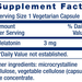 Life Extension Melatonin 3 Mg - 60 Capsules