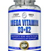 Hi Tech Pharmaceuticals Mega Vitamin D3 + K2  - 120 Tablets