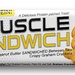 Muscle Sandwich Bars Peanut Butter Graham Cracker - 12 Bars