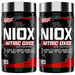 Nutrex NIOX - Boosts Nitric Oxide for Sustained Performance - 180 Capsules (2 x 90 Cap/30 Serving Btls) TWINPACK