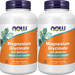 Now Foods Magnesium Glycinate with BioPerine - 2 x 180 Capsule Bottles TWINPACK