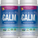 Natural Vitality Calm Magnesium Powder  Raspberry Lemon - 2 x 16 oz Bottles  TWINPACK