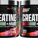 Nutrex Creatine + HMB Strawberry Watermelon - 60 Servings (2 x 30 Serving Btls)  TWINPACK