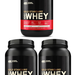 -Optimum Nutrition 100% Whey Gold Standard Cookies & Cream - 5.55 Lb 81 Servings (3 x 1.85 Lb 27 Serving Bottles)