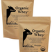Raw Organic Grass Fed Whey Protein  Unflavored - 24 oz 28 Servings (2 x 12 oz Bags) TWINPACK