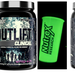 Nutrex Outlift Clinical Pre-Workout  Berried Alive - 2 x 22 Serv Btls + Free Glow in the Dark Shaker Bottle